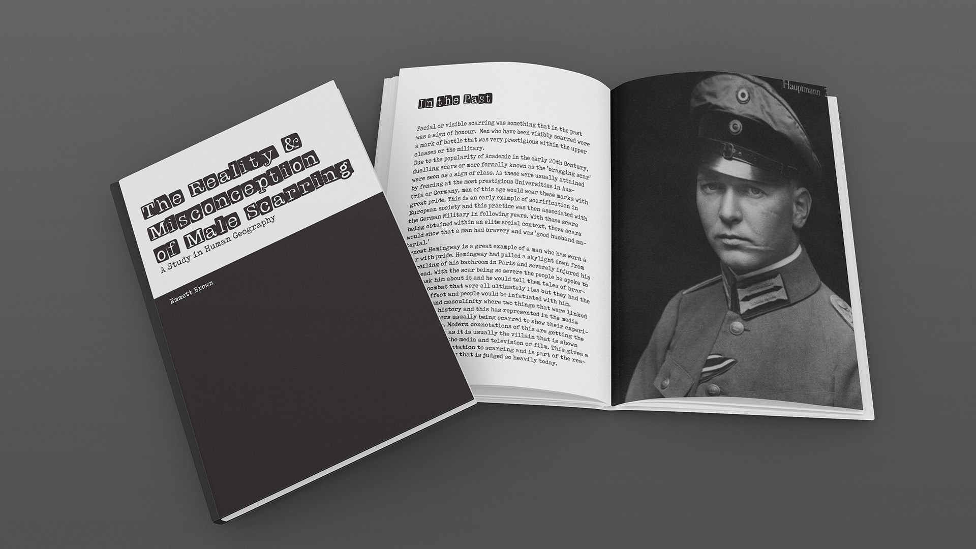 Emmet Brown, A Human Geography - The Reality and Misconception of Male Scarring.