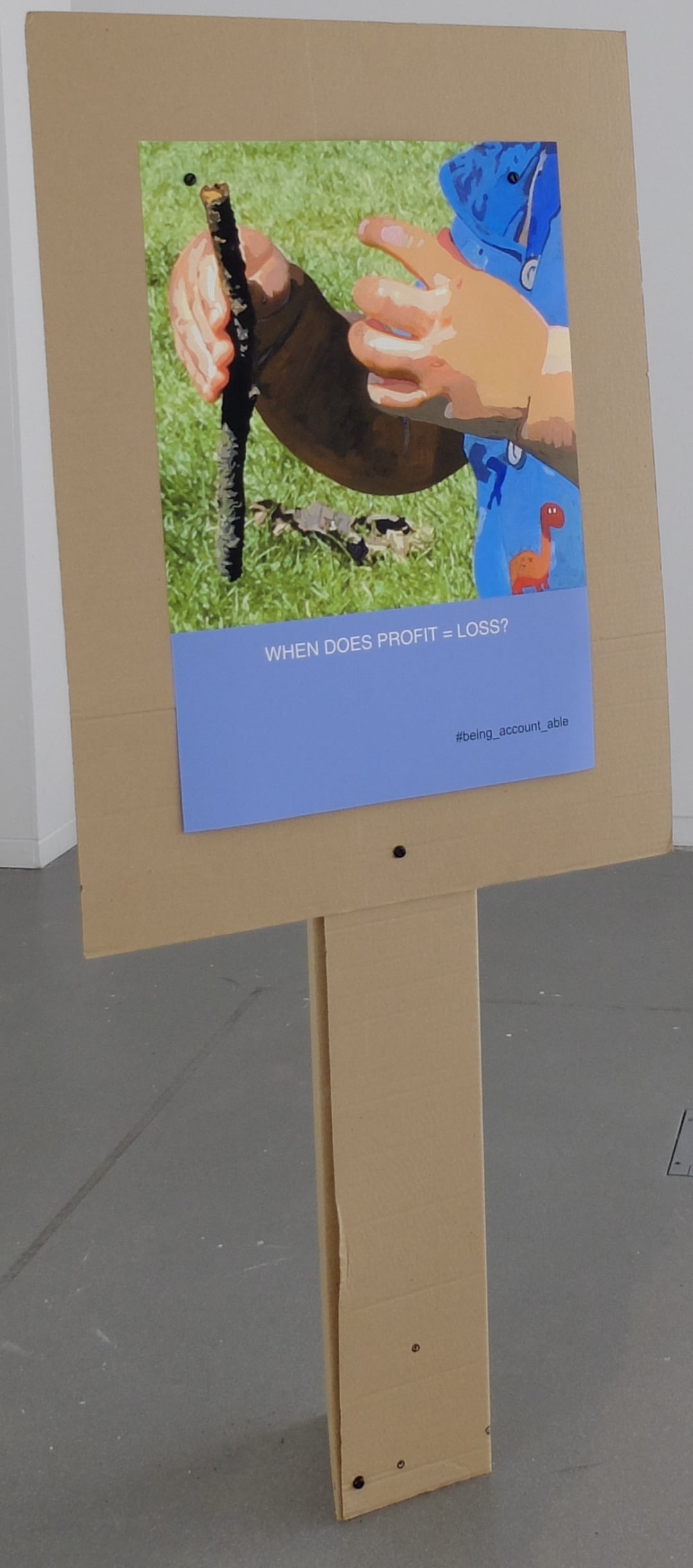 Linda James, Taking a Brook to the City (2021).